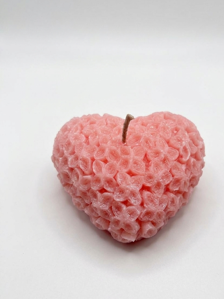 Línea Corazón: Aroma Floral para tu Vela de Altar