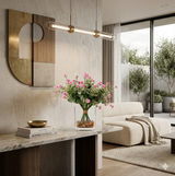Éter | Arreglo Floral Artificial de Nube Rosa