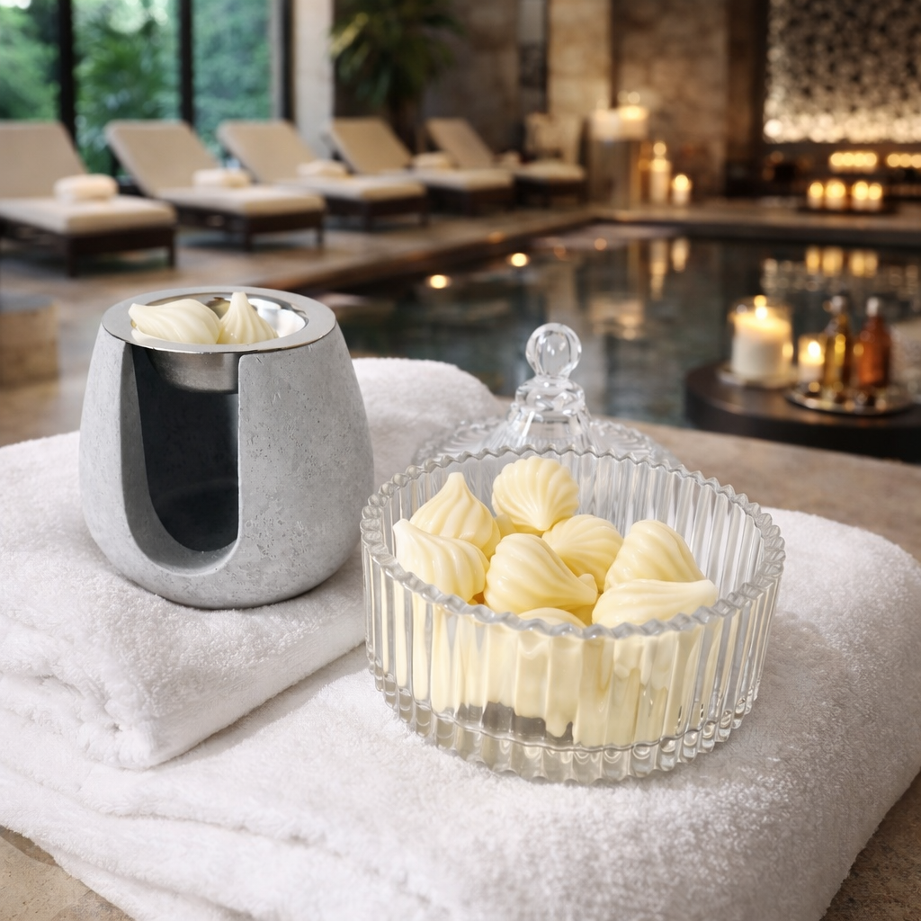 Wax Melts Aromáticos con Quemador Decorativo