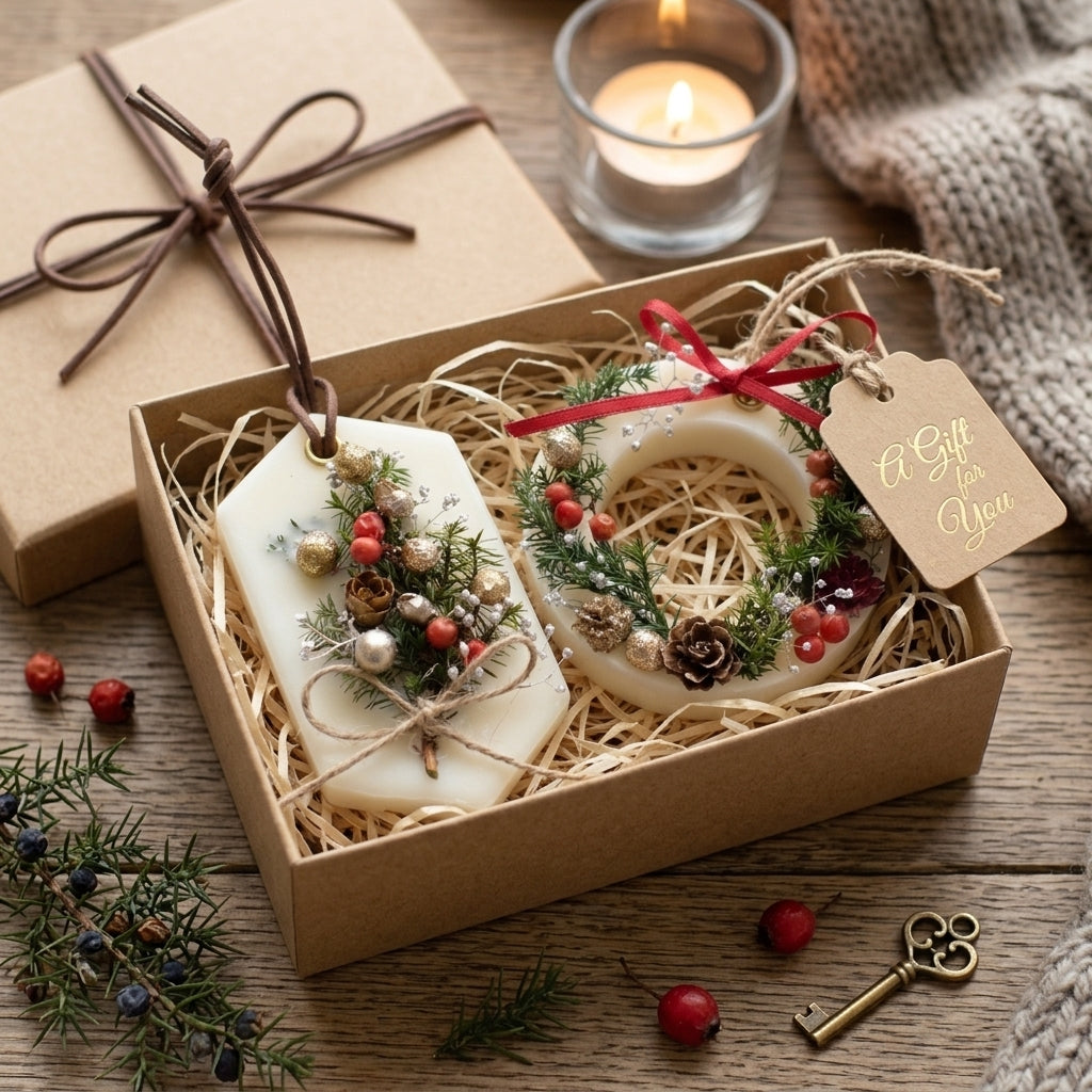 Difusores de aroma en cera aromática mod. Navideño