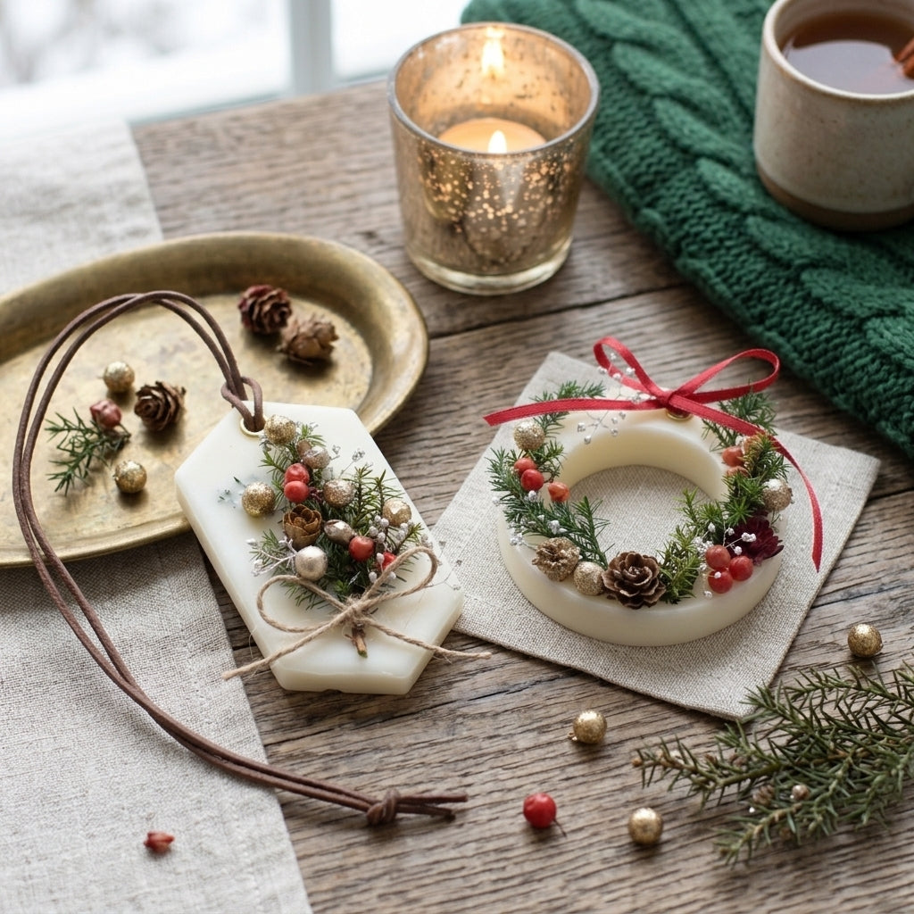 Difusores de aroma en cera aromática mod. Navideño