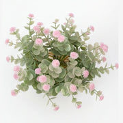 Éter | Arreglo Floral Artificial de Nube Rosa - Vista 2