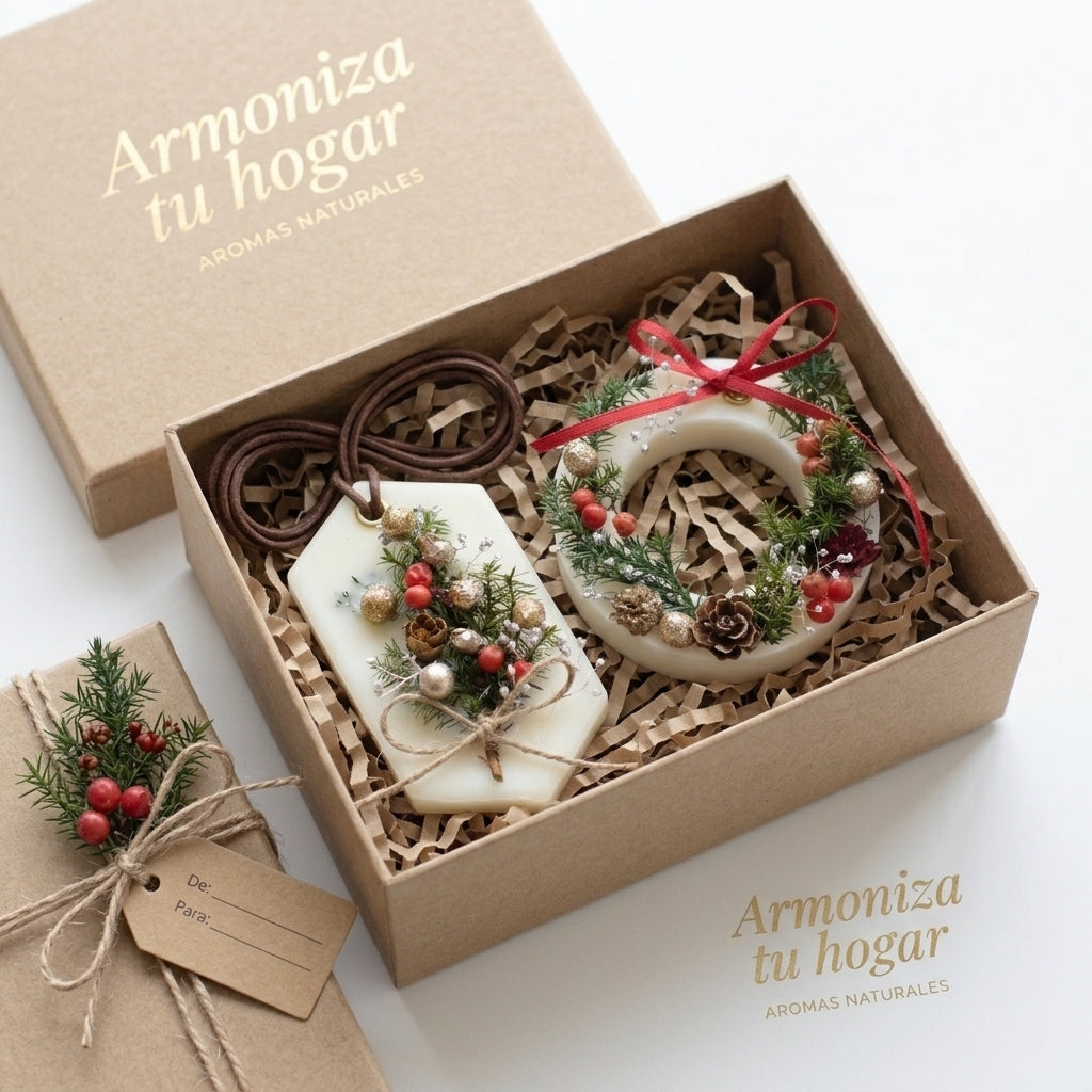Difusores de aroma en cera aromática mod. Navideño
