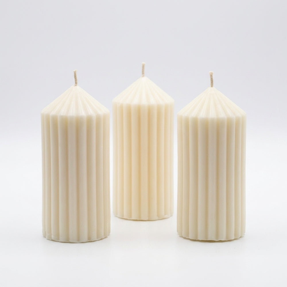 Velas Decorativas 3 pzas Modelo Magos