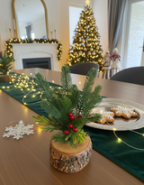 Centro de mesa navideño Mod. Roncón mágico chic