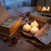 Velas aromáticas rosas frescas - Vista 5