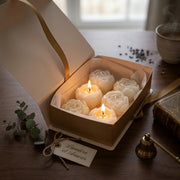 Velas aromáticas rosas frescas - Vista 2