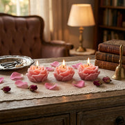 Velas en forma de rosas 3 pzas aroma rosas frescas. - Vista 7