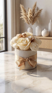 Colección Florilegio: Souvenir set de 5 pzas. Floral en Velas Decorativas - Vista 4