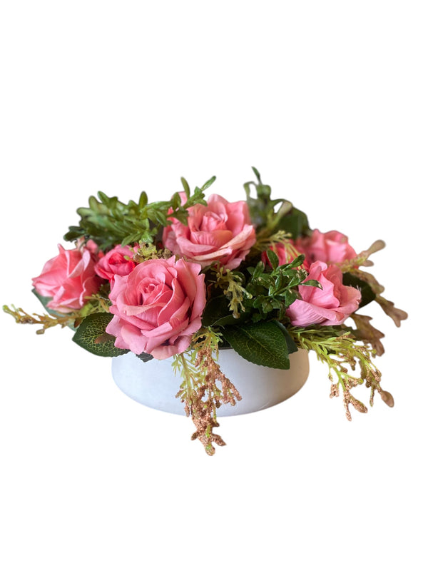 Centro de mesa modelo Pink chic