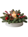 Centro de mesa navideño  mod. Refugio navideño