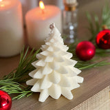 Vela pino navideño