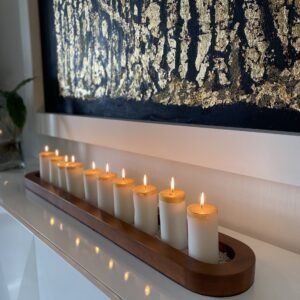 Porta Velas "Lluvia de Luz": Un toque mágico para iluminar tus espacios