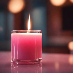 Vela Floral Ensueño: Elegancia y Aroma de Rosas para Tu Hogar