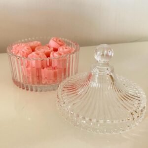 Frasco de Cristal con Cera Wax Melts Deliciosa: Aromas Irresistibles para tu Hogar