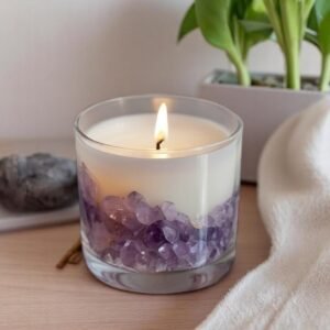 Vela Amatista Energética: Atrae Energía Positiva y Armonía a tu Hogar